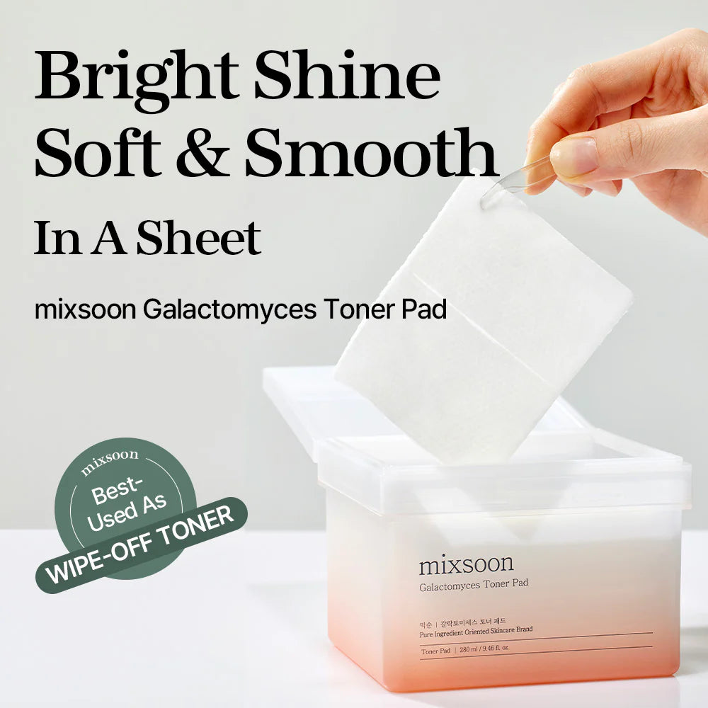 Veido toniko padeliai "Galactomyces Toner Pad", 60 vnt.