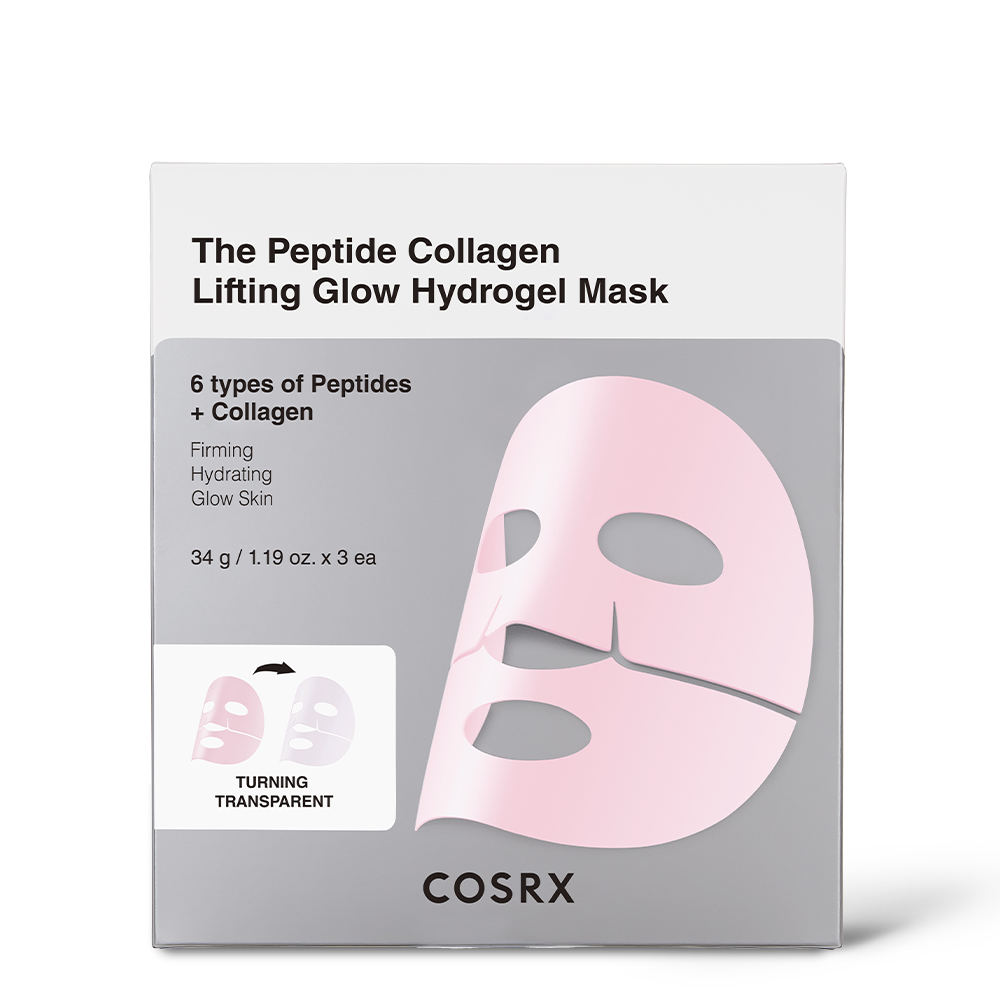 Stangrinamoji hidrogelinė veido kaukė "Peptide Collagen Glow Hydrogel Mask"