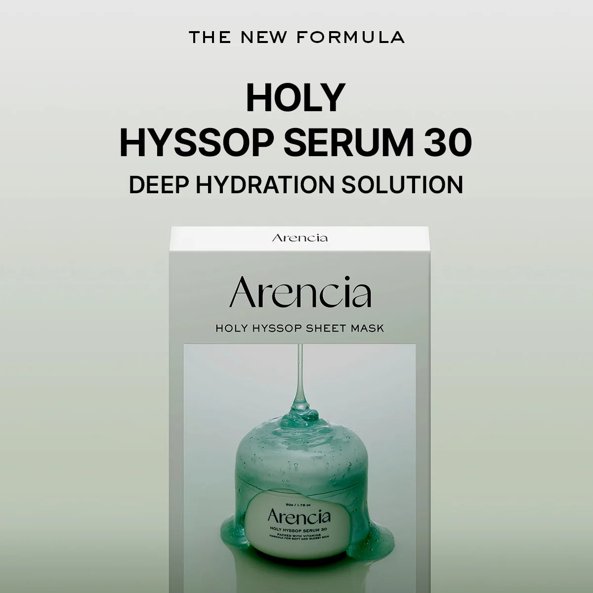 Lakštinė veido kaukė "Holy Hyssop Sheet Mask", 27 ml