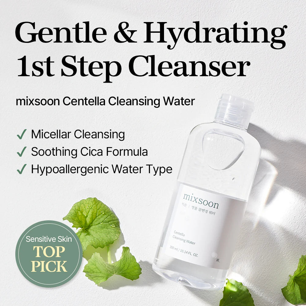 Valomasis micelinis vanduo jautriai odai "Centella Cleansing Water", 300 ml