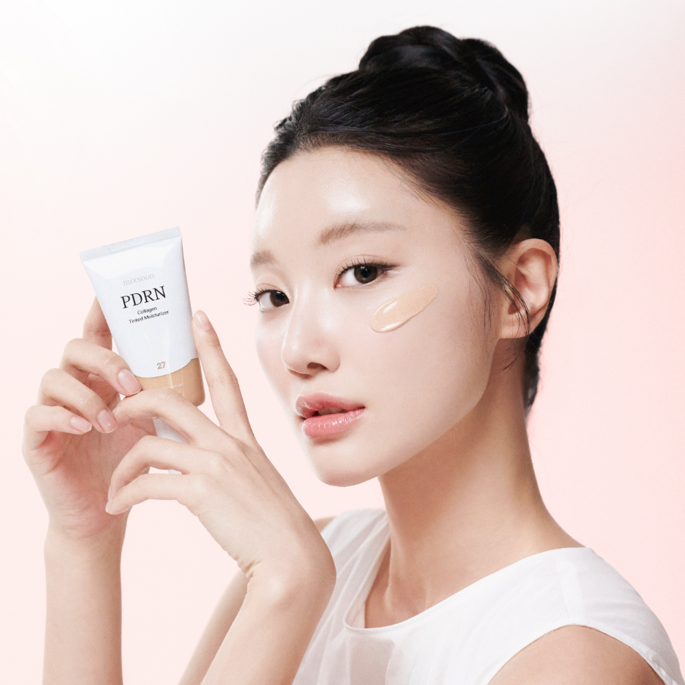 Veido kremas su atspalviu "PDRN Collagen Tinted Moisturizer No. 17 Bare" 50 ml