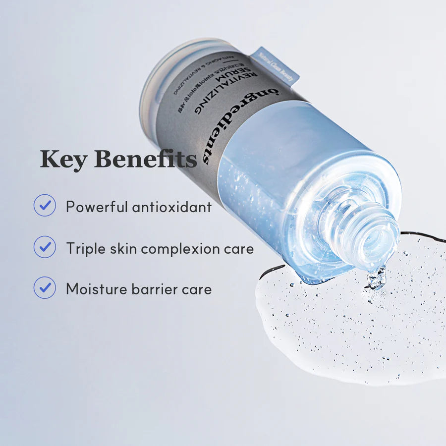 Drėkinamasis veido serumas "Revitalizing Serum", 50 ml