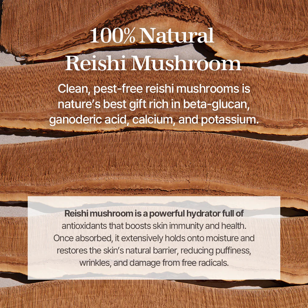 Drėkinamoji esencija su Reishi grybų ekstraktu "Reishi Mushroom Essence", 100 ml