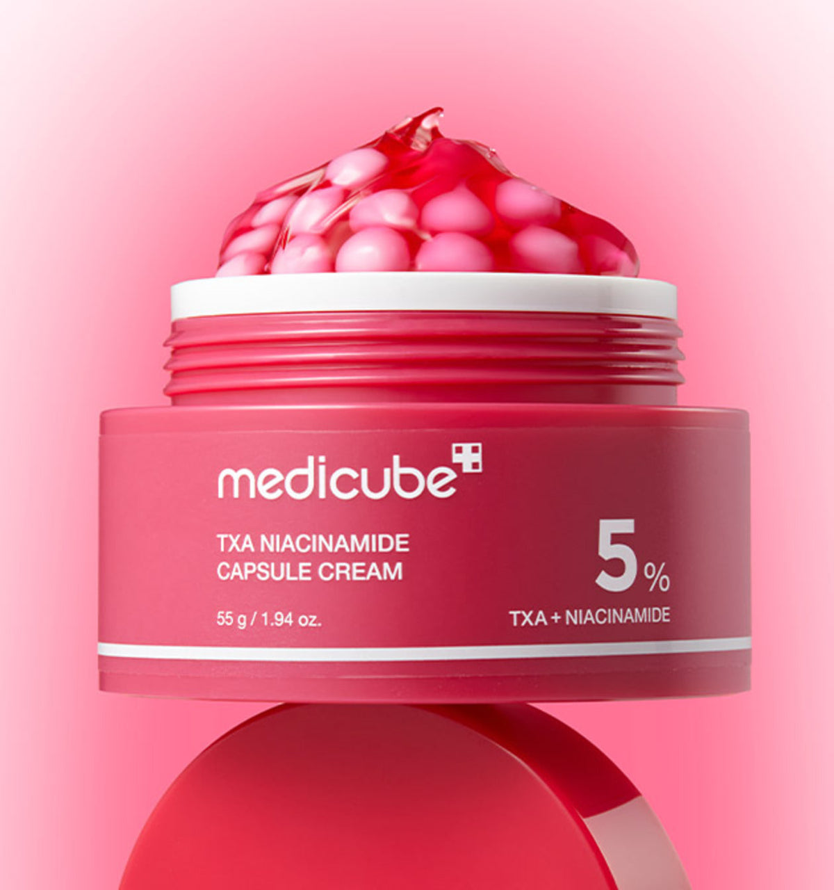 Veido kremas su niacinamidu "TXA Niacinamide Capsule Cream", 55 g
