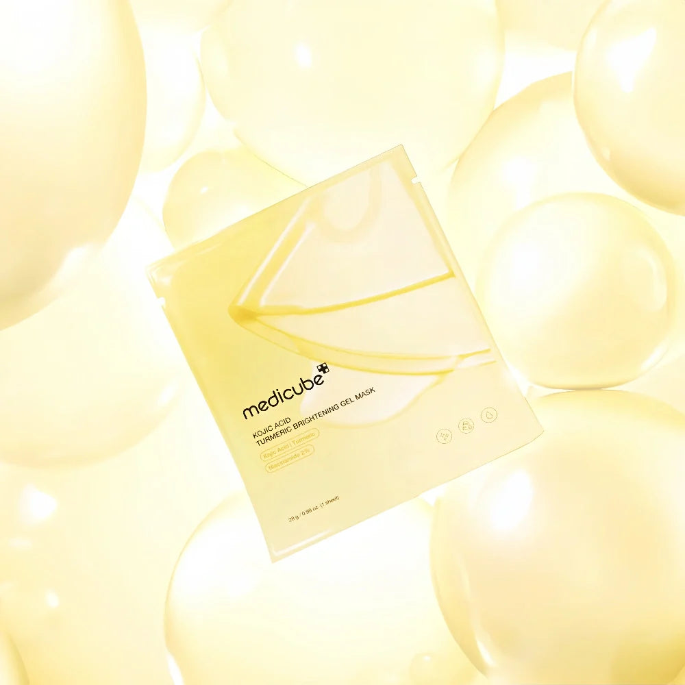 Veido kaukė "Kojic Acid Turmeric Brightening Gel Mask"