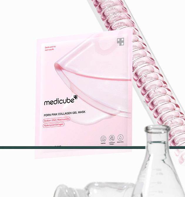 Veido kaukė su kolagenu "PDRN Pink Collagen Gel Mask"