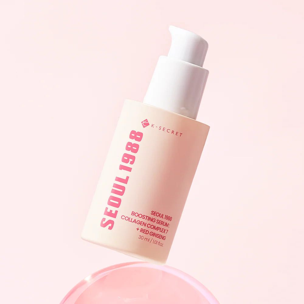 Stangrinamasis veido serumas "SEOUL 1988 Boosting Serum : Collagen Complex 7 + Red Ginseng", 30 ml