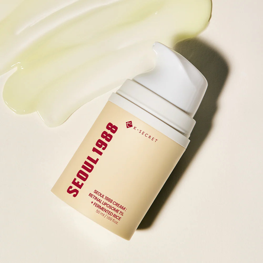 Veido kremas su 1 % retinaliu "SEOUL 1988 Cream: Retinal Liposome 1% + Fermented Rice", 50 ml