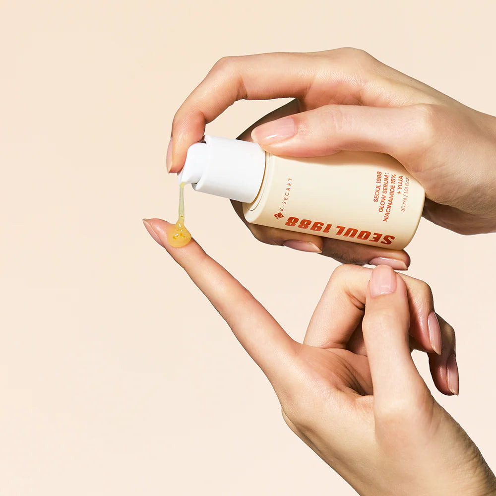 Skaistinamasis veido serumas "SEOUL 1988 Glow Serum: Niacinamide 15% + Yuja", 30 ml