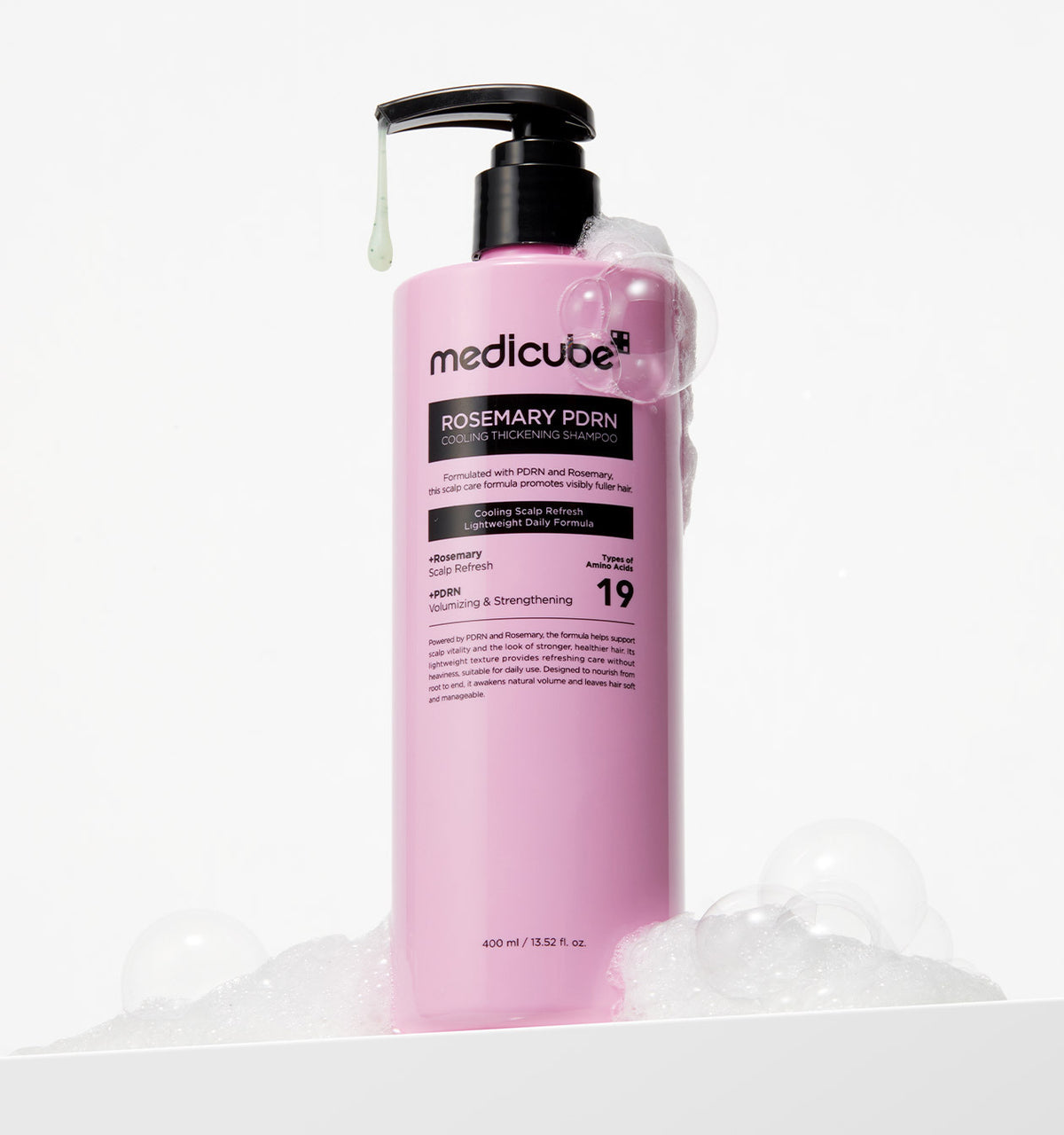 Plaukų šampūnas "Rosemary PDRN Cooling Thickening Shampoo", 400 ml