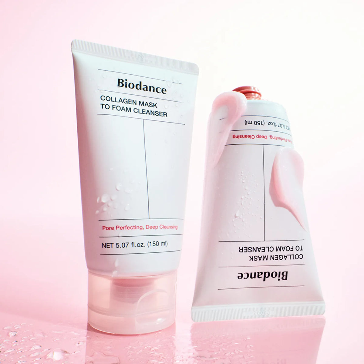 Veido prausiklis - kaukė su kolagenu "Collagen Mask To Foam Cleanser", 150 ml