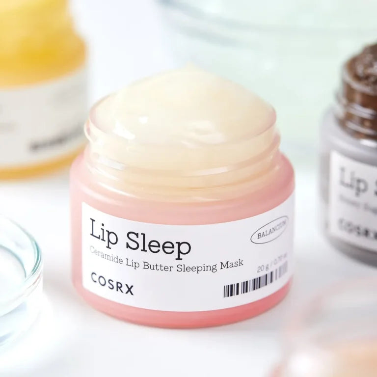 Lūpų kaukė su taukmedžio sviestu "Balancium Ceramide Lip Butter Sleeping mask", 20 g