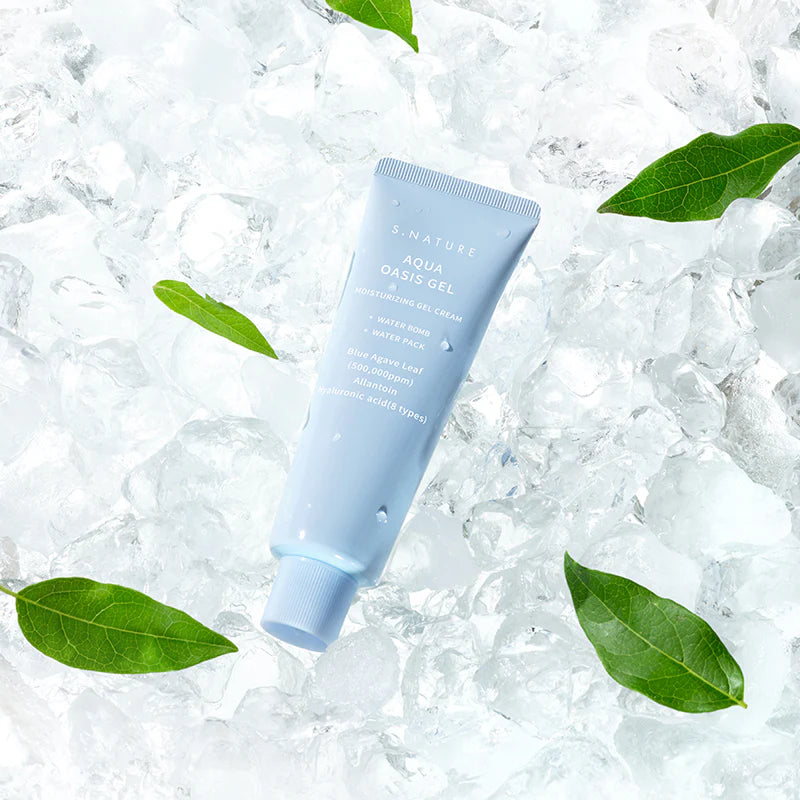 Drėkinamasis gelinis veido kremas "Aqua Oasis Moisturizing Gel", 80 ml