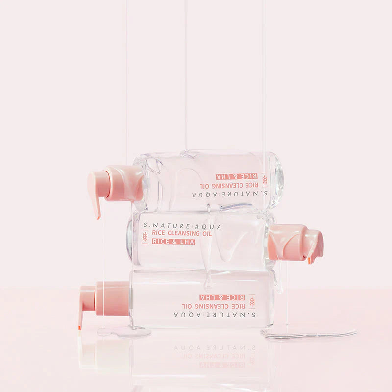 Aliejinis veido prausiklis "Aqua Rice Cleansing Oil", 200 ml