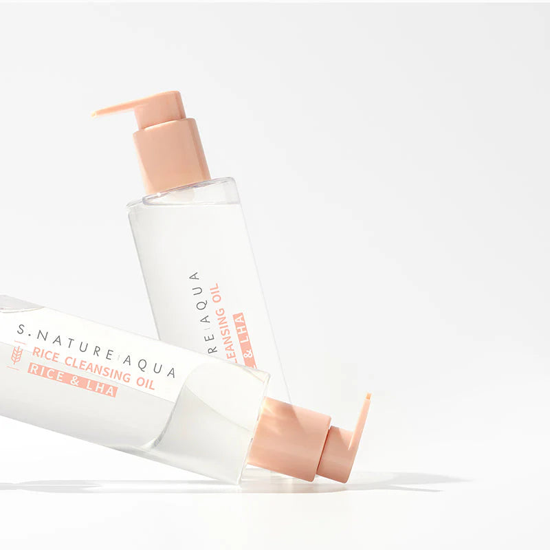 Aliejinis veido prausiklis "Aqua Rice Cleansing Oil", 200 ml