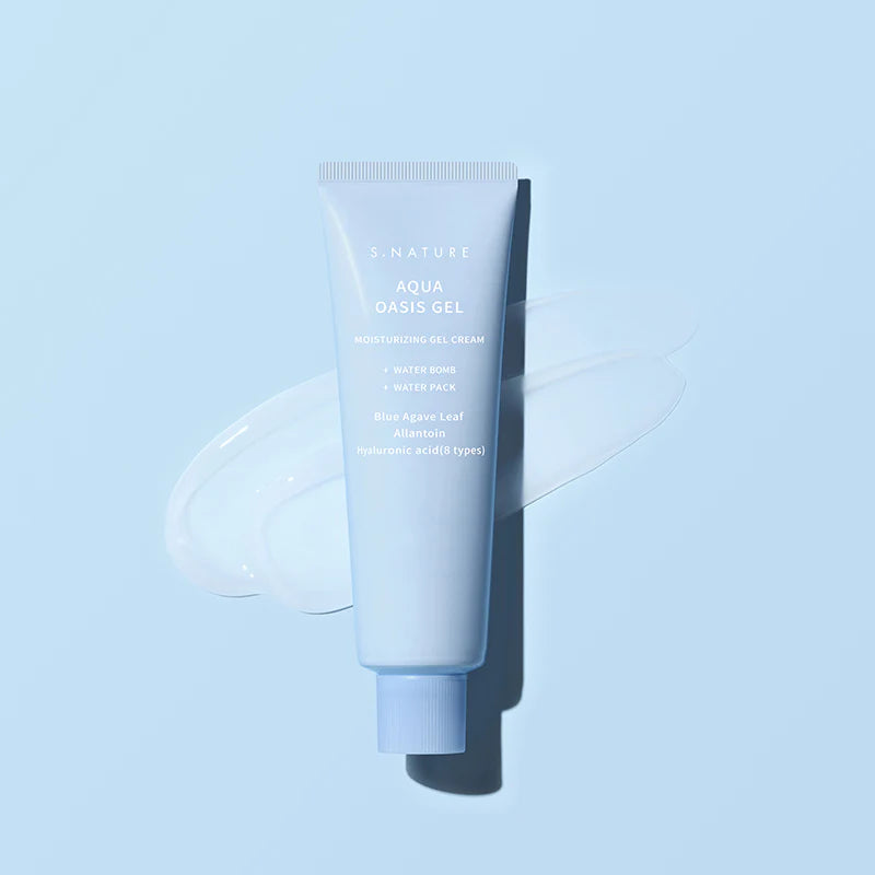 Drėkinamasis gelinis veido kremas "Aqua Oasis Moisturizing Gel", 80 ml