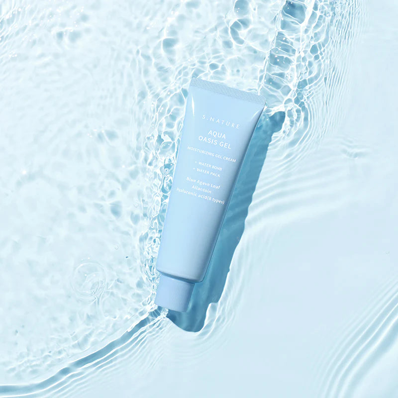 Drėkinamasis gelinis veido kremas "Aqua Oasis Moisturizing Gel", 80 ml