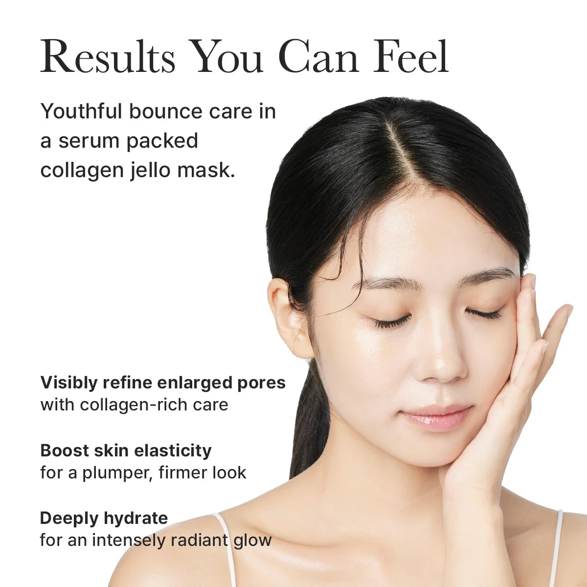 Hidrogelinė veido kaukė "Red Collagen Jello Mask", 25 g