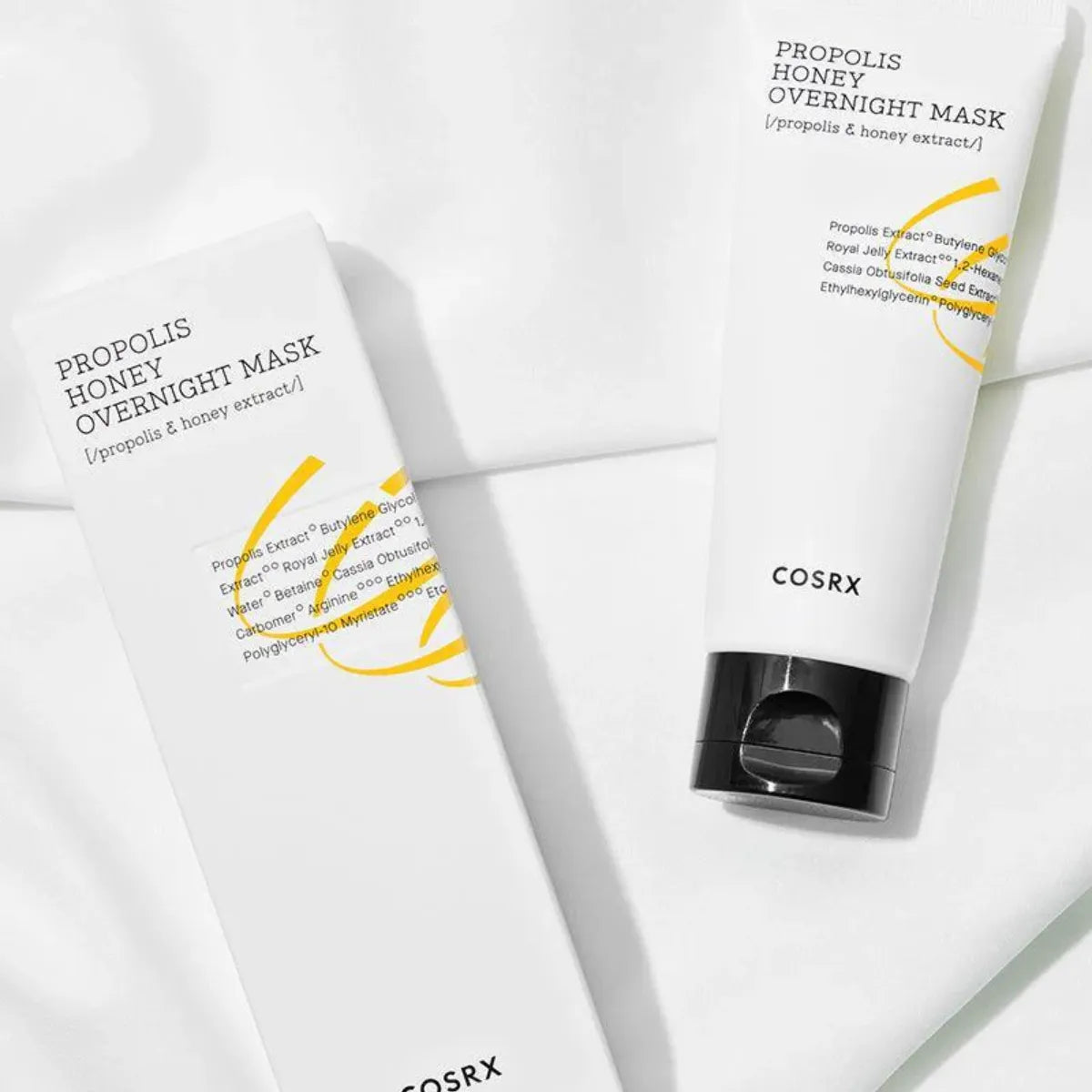 Naktinė veido kaukė "Full Fit Propolis Honey Overnight Mask", 60 ml