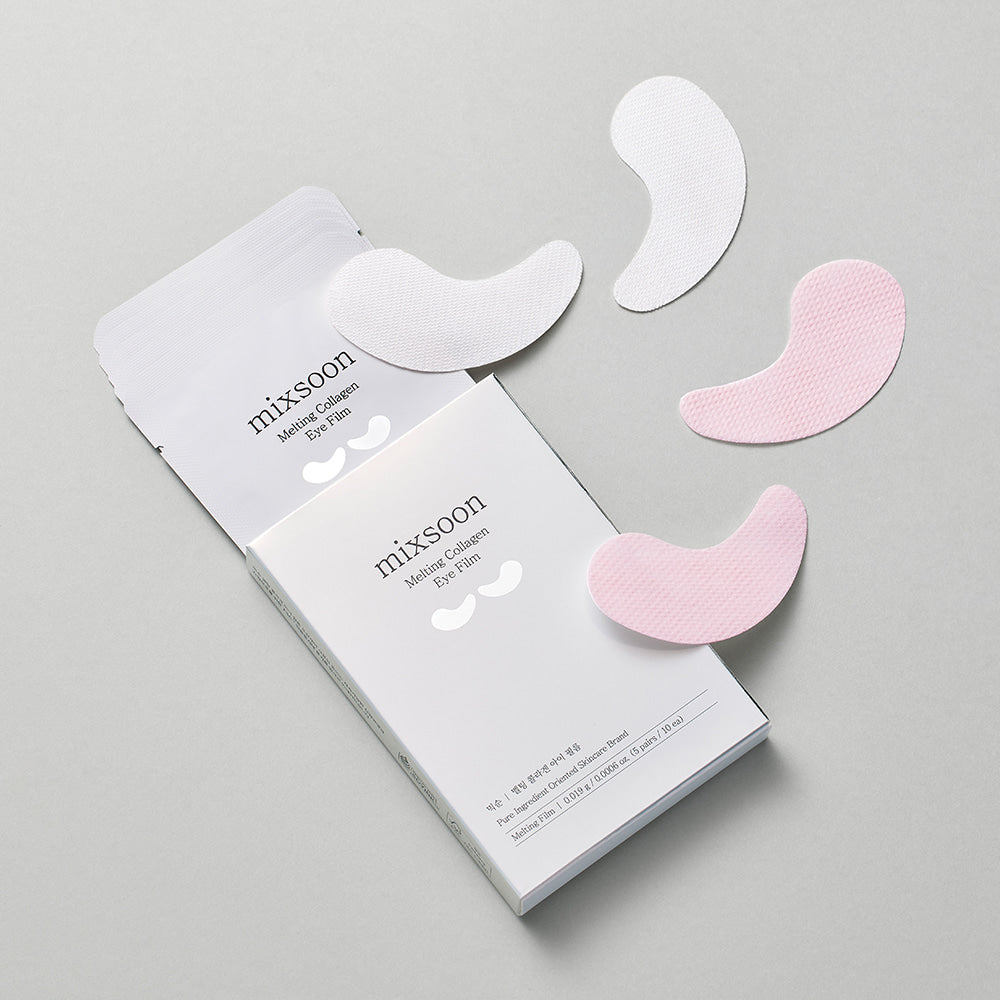 Tirpi paakių kolageno plėvelė - užpildas "Melting Collagen Eye Film", 5 x 2 vnt.