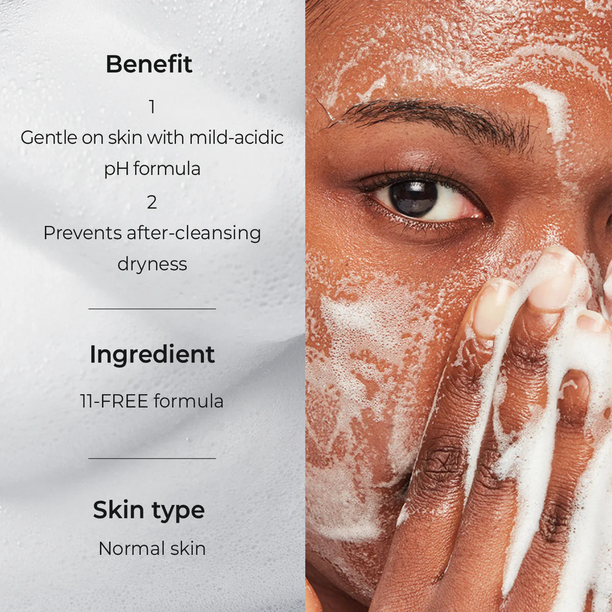 Putojantis veido prausiklis "Atobarrier 365 Gentle Foaming Cleanser", 150 ml