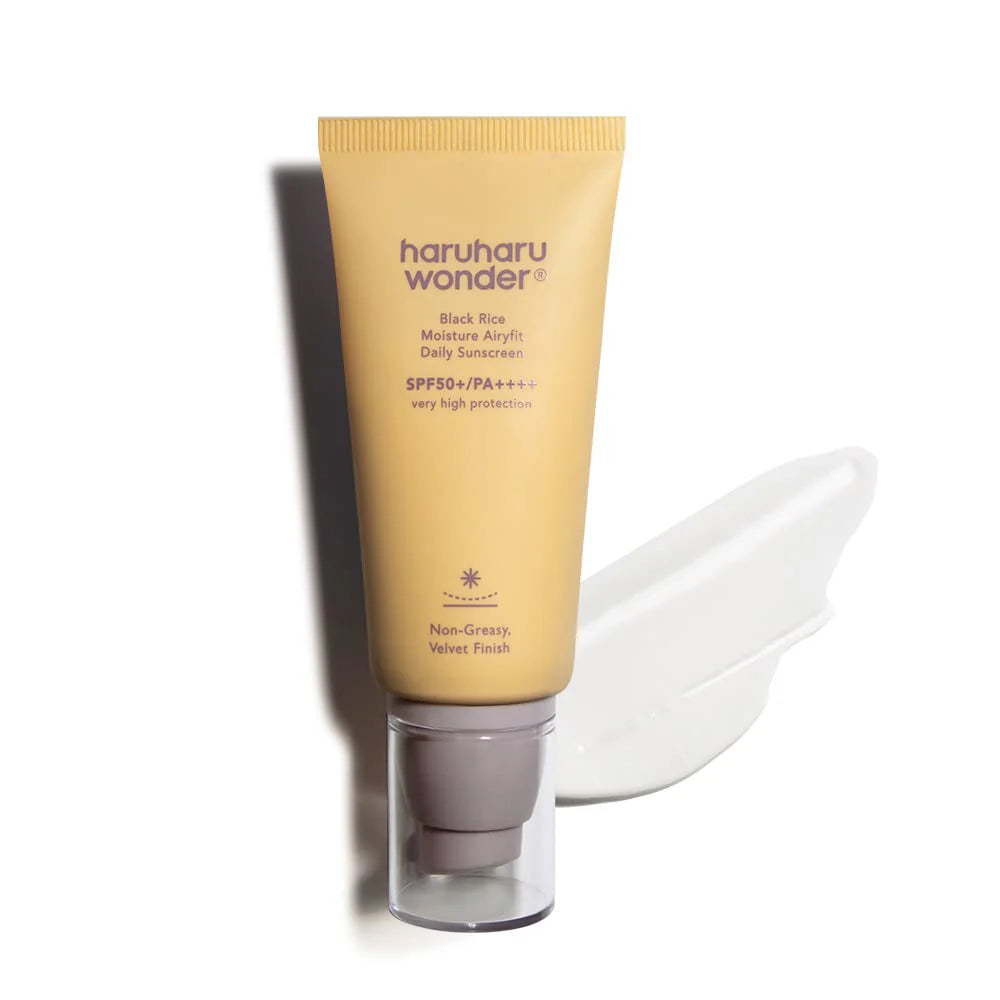 Apsauginis kremas nuo saulės "Black Rice Moisture Airyfit Daily Sunscreen SPF50+ PA++++", 50 ml