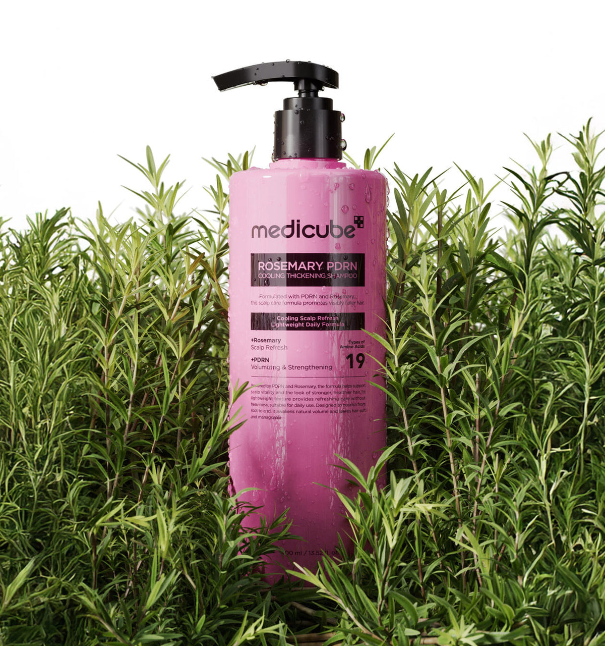 Plaukų šampūnas "Rosemary PDRN Cooling Thickening Shampoo", 400 ml