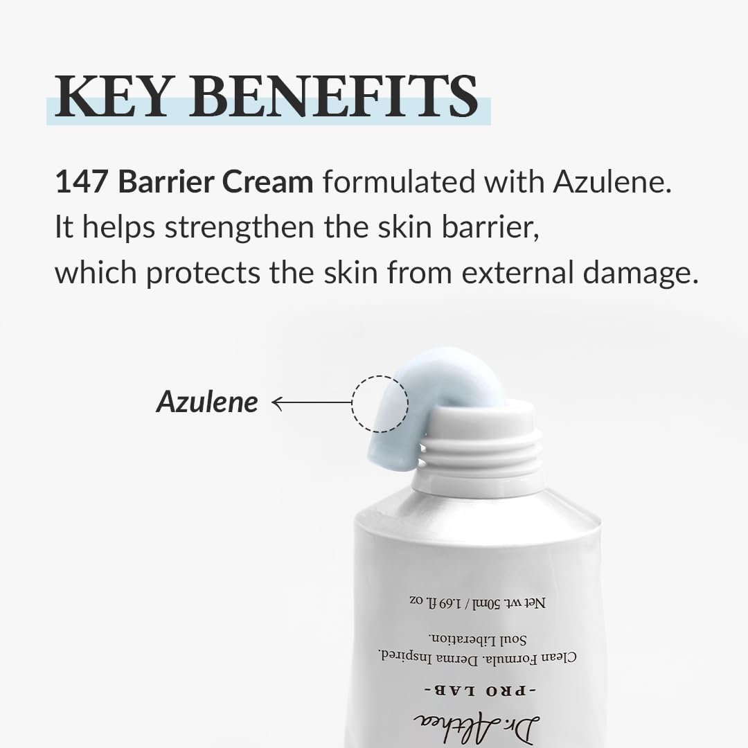 Intensyviai raminantis veido kremas "147 Barrier Cream", 50 ml
