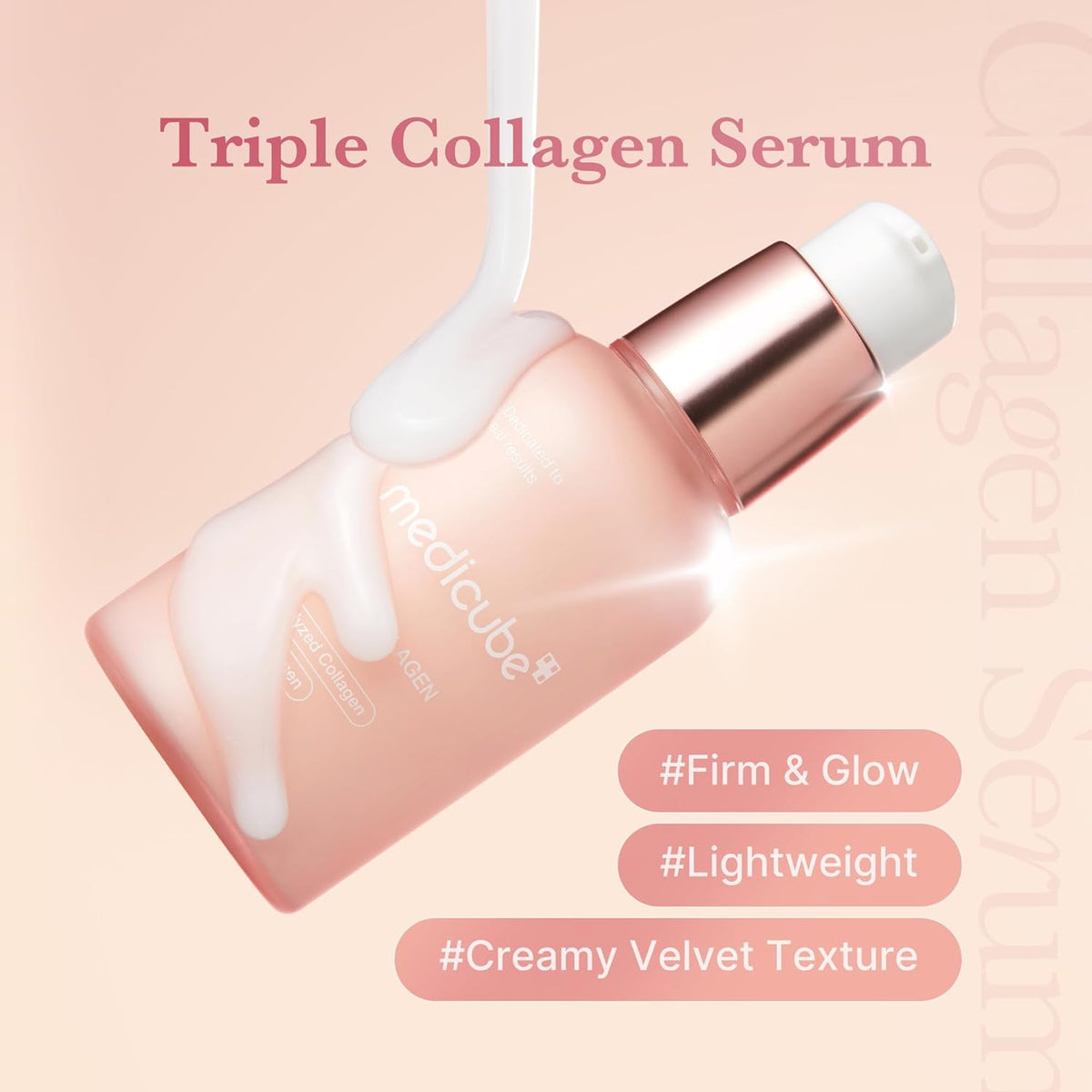 Stangrinamasis veido serumas "Triple Collagen Serum", 55 ml