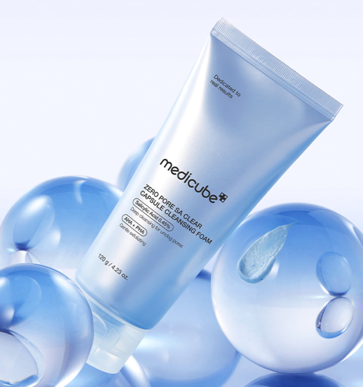 Veido prausimosi putos "Zero Pore Clearing Capsule Cleansing Foam", 120 g