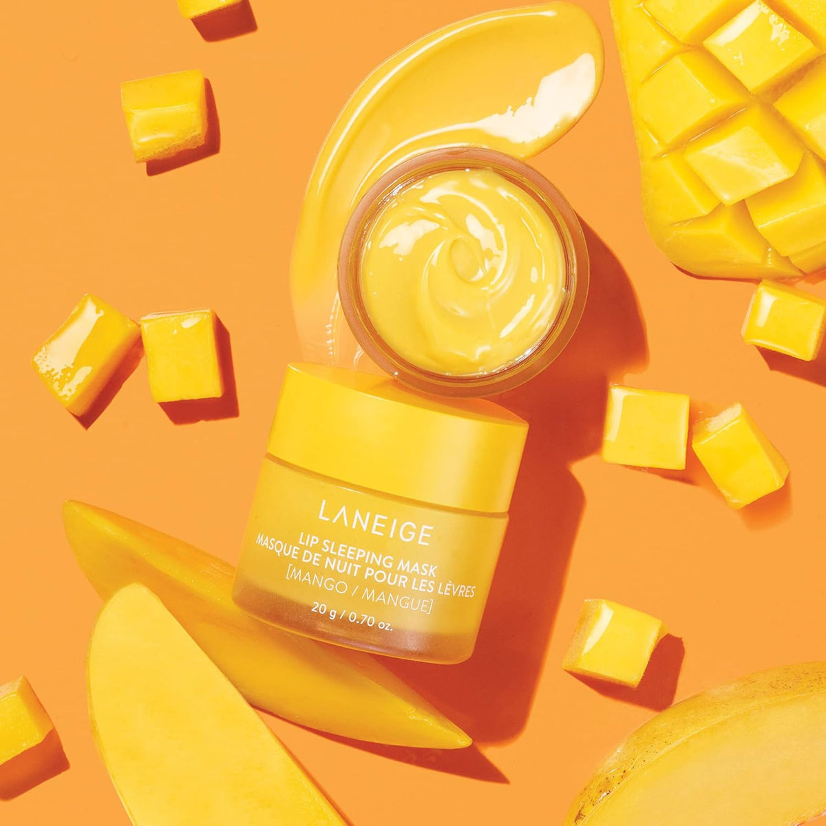 Lūpų kaukė "Lip Sleeping Mask Mango", 20 g