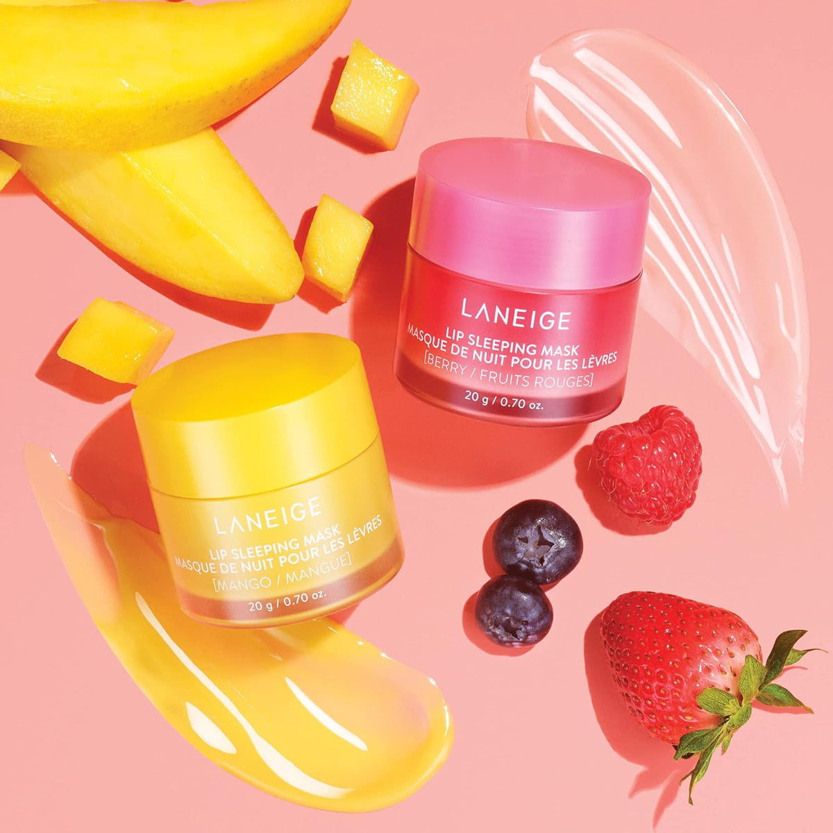Lūpų kaukė "Lip Sleeping Mask Mango", 20 g