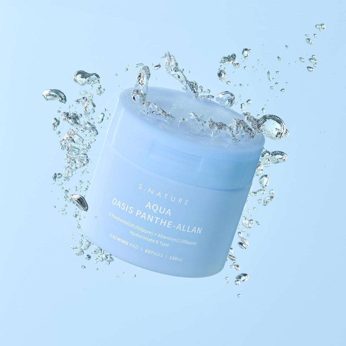 Toniko padeliai "Aqua Oasis Panthe-Allan Calming Pad", 60 vnt.