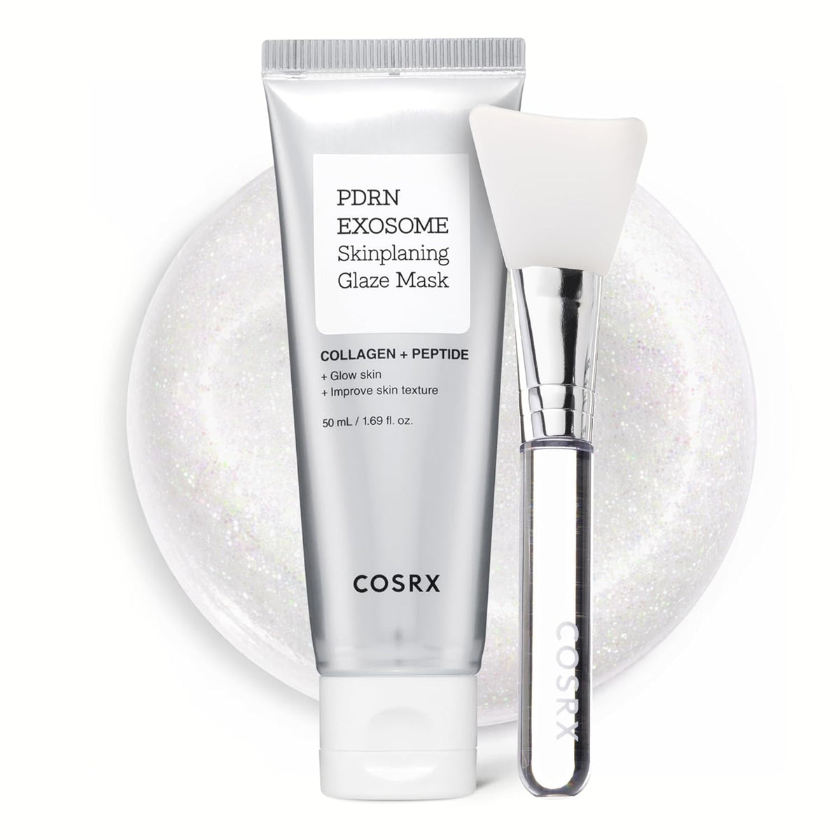 Nulupama veido kaukė "PDRN Exosome Skin Planning Glaze Mask", 50 ml