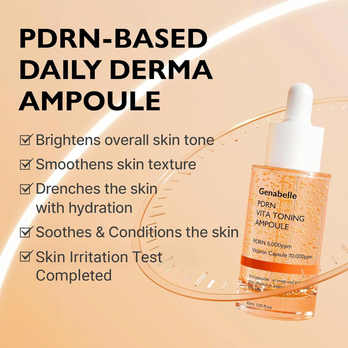 Veido serumas "PDRN Vita Toning Ampoule", 30 ml