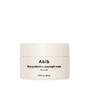 Naktinė veido kaukė "Rice Probiotics Overnight Mask Barrier Jelly", 80 ml