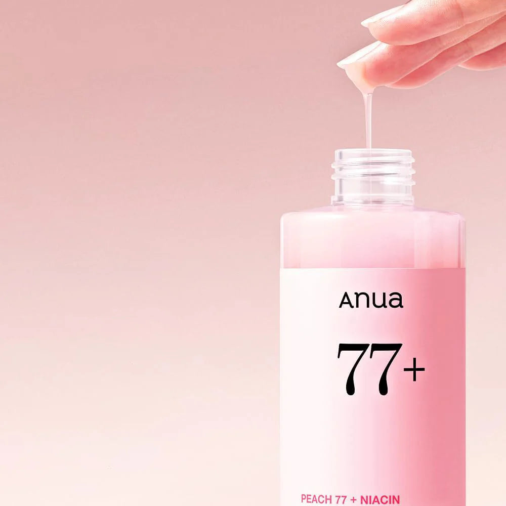 Veido tonikas su persikų ekstraktu ir niacinamidu "Peach 77 Niacin Essence Toner, 250 ml