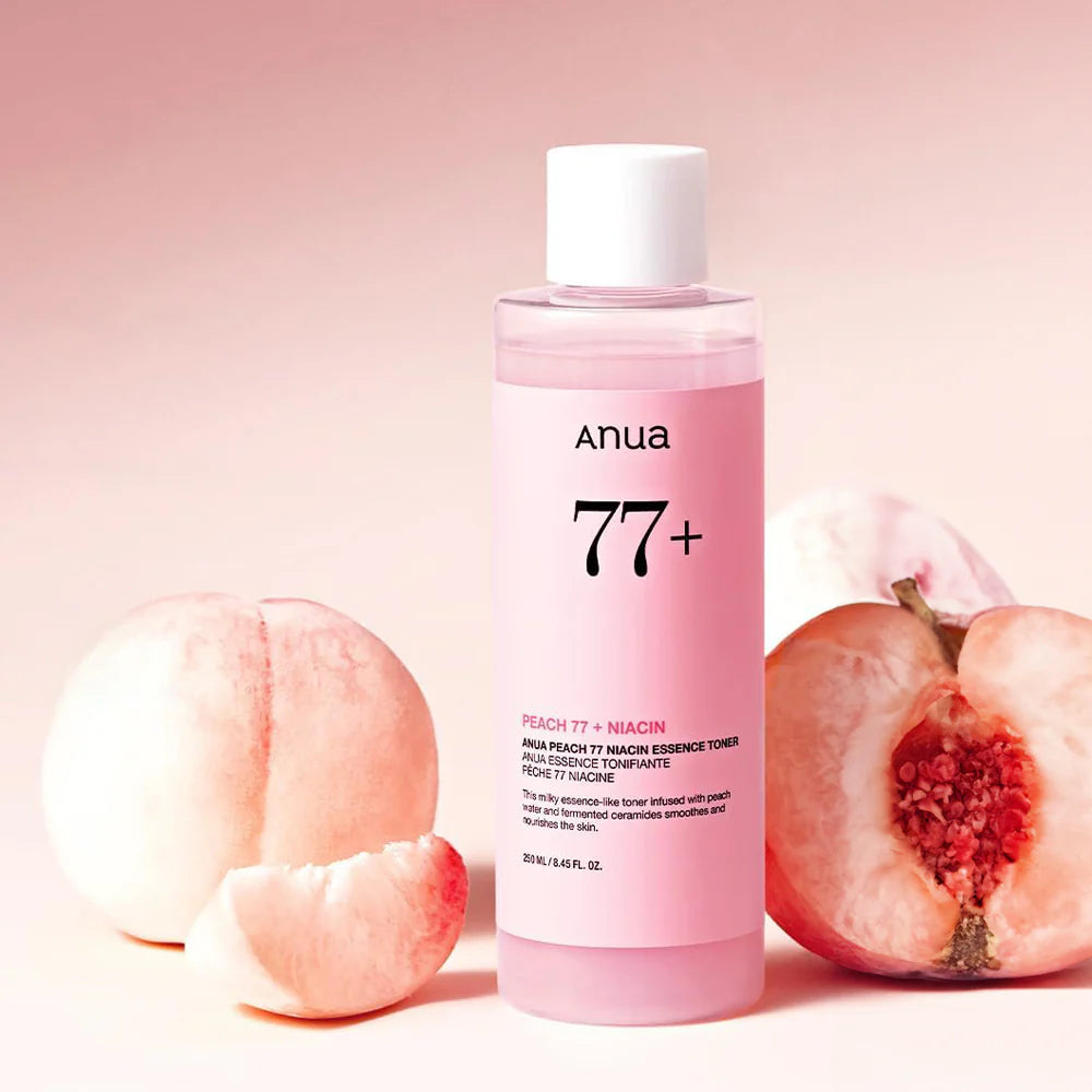 Veido tonikas su persikų ekstraktu ir niacinamidu "Peach 77 Niacin Essence Toner, 250 ml