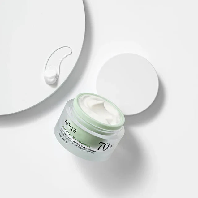Raminamasis veido kremas "Heartleaf 70 Intense Calming Cream", 50 ml