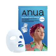 Riboto leidimo vėsinanti lakštinė veido kaukė "K-Pop Demon Hunters 8 Hyaluronic Acid Catechin Cool Slim Mask"