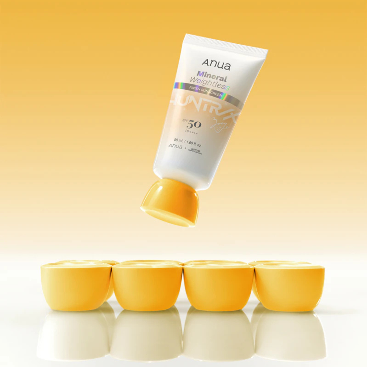 Apsauginis kremas nuo saulės "K-Pop Demon Hunters Mineral Weightless Finish Sunscreen", 50 ml