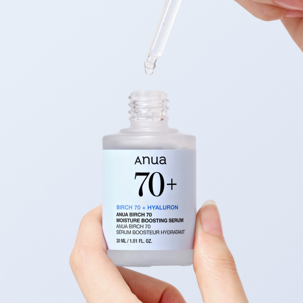 Drėkinamasis serumas su beržų sula "Birch 70 Moisture Boosting Serum", 30 ml