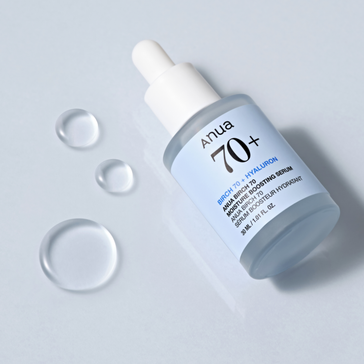Drėkinamasis serumas su beržų sula "Birch 70 Moisture Boosting Serum", 30 ml