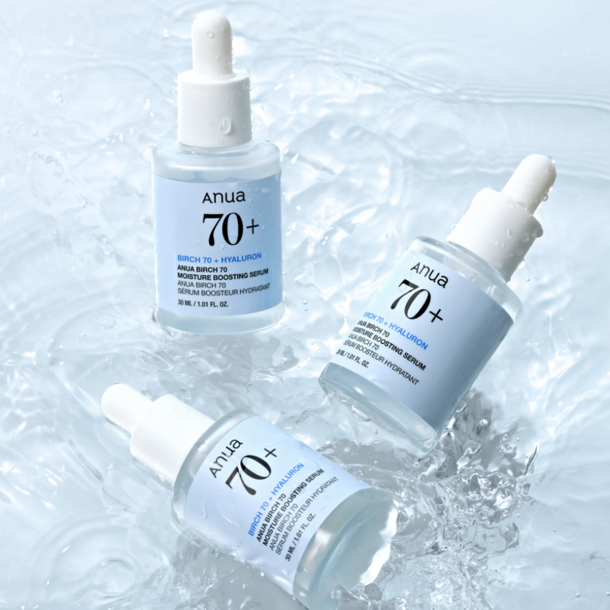 Drėkinamasis serumas su beržų sula "Birch 70 Moisture Boosting Serum", 30 ml