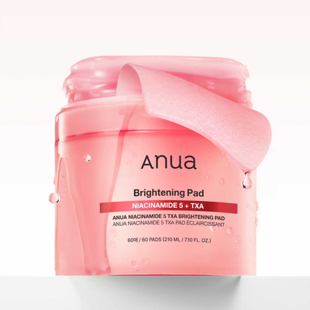 Skaistinamieji toniko padeliai "Brightening Niacinamide 5 + TXA", 60 vnt.