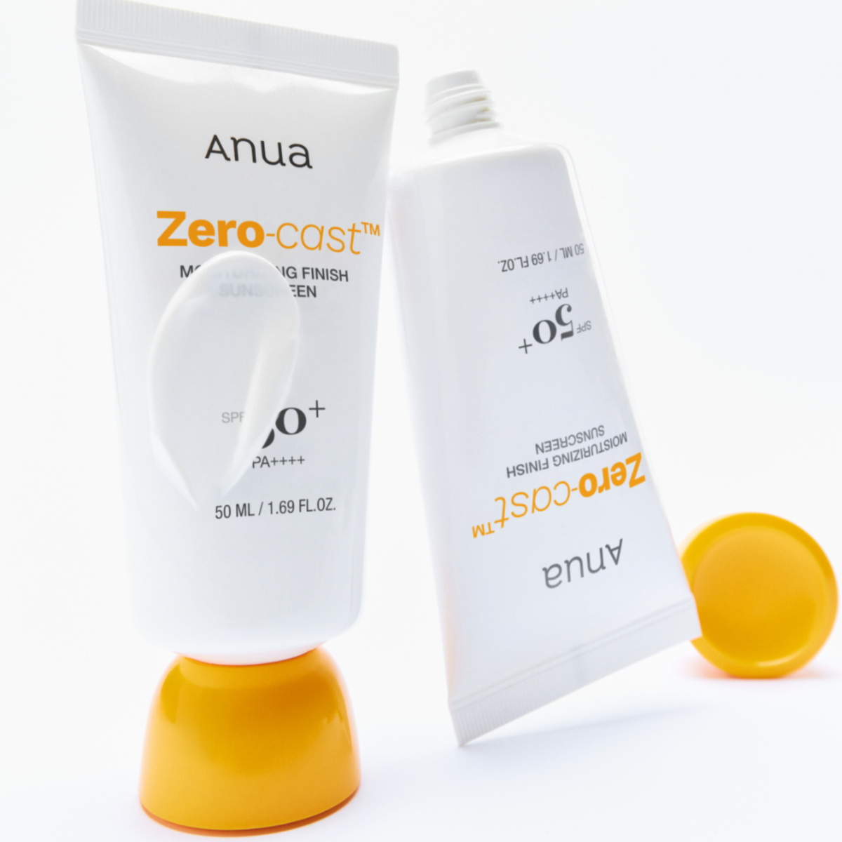 Drėkinantis apsauginis kremas nuo saulės "Zero-cast Moisturizing Finish Sunscreen", 50 ml