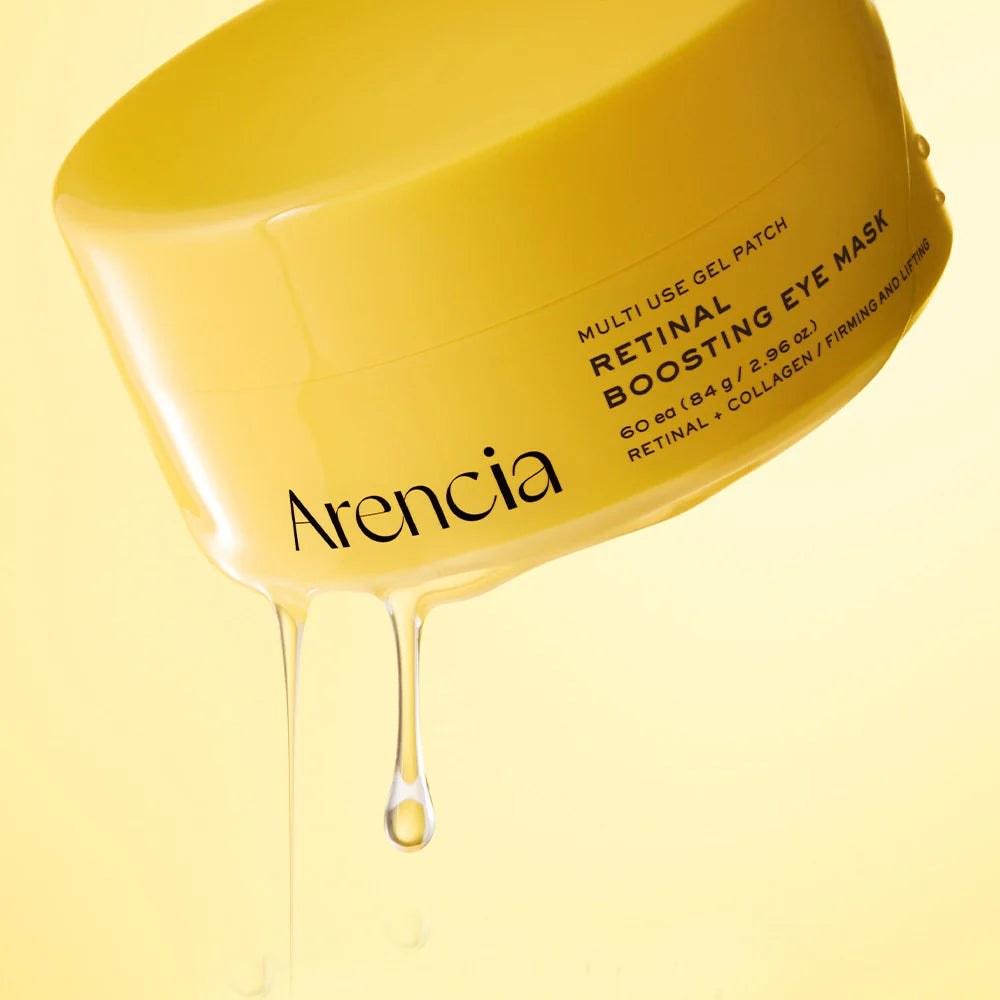 Stangrinamieji paakių padeliai su retinaliu ir peptidais "Retinal Boosting Eye Mask", 60 vnt.