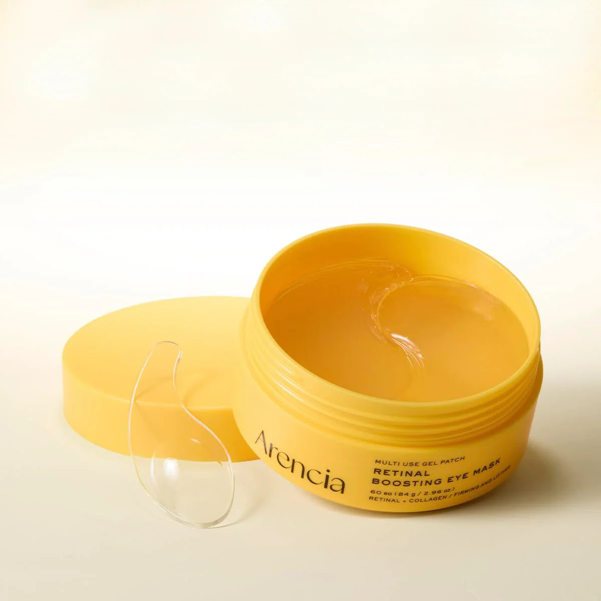 Stangrinamieji paakių padeliai su retinaliu ir peptidais "Retinal Boosting Eye Mask", 60 vnt.