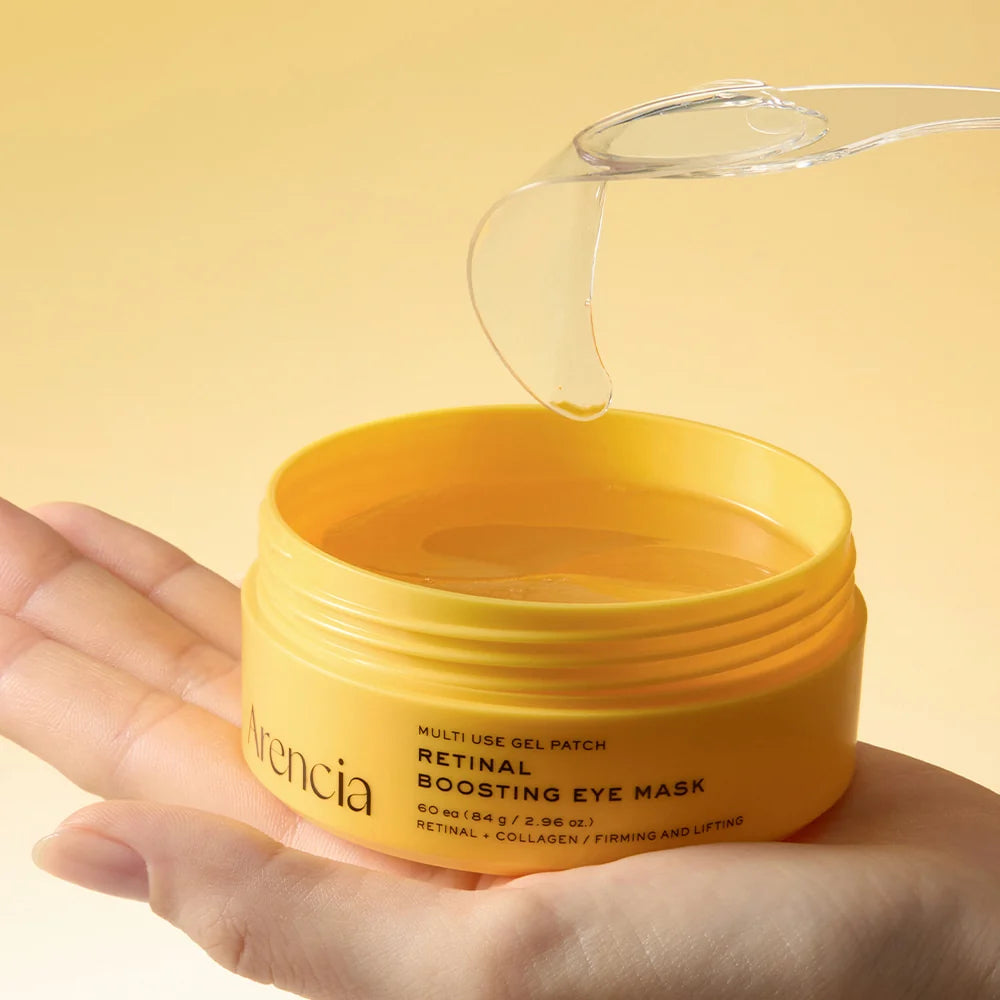 Stangrinamieji paakių padeliai su retinaliu ir peptidais "Retinal Boosting Eye Mask", 60 vnt.