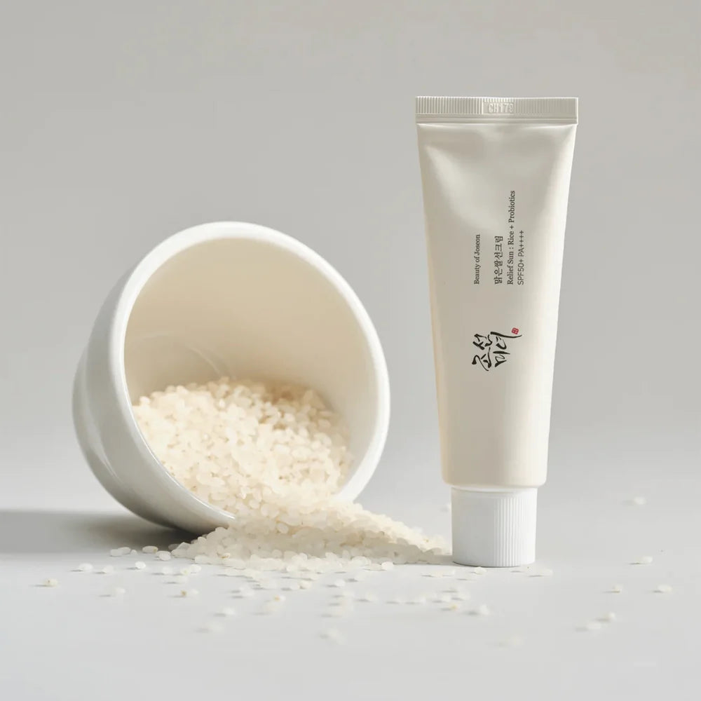 Apsauginis kremas nuo saulės "Relief Sun Rice + Probiotics SPF50+ PA++++", 50 ml